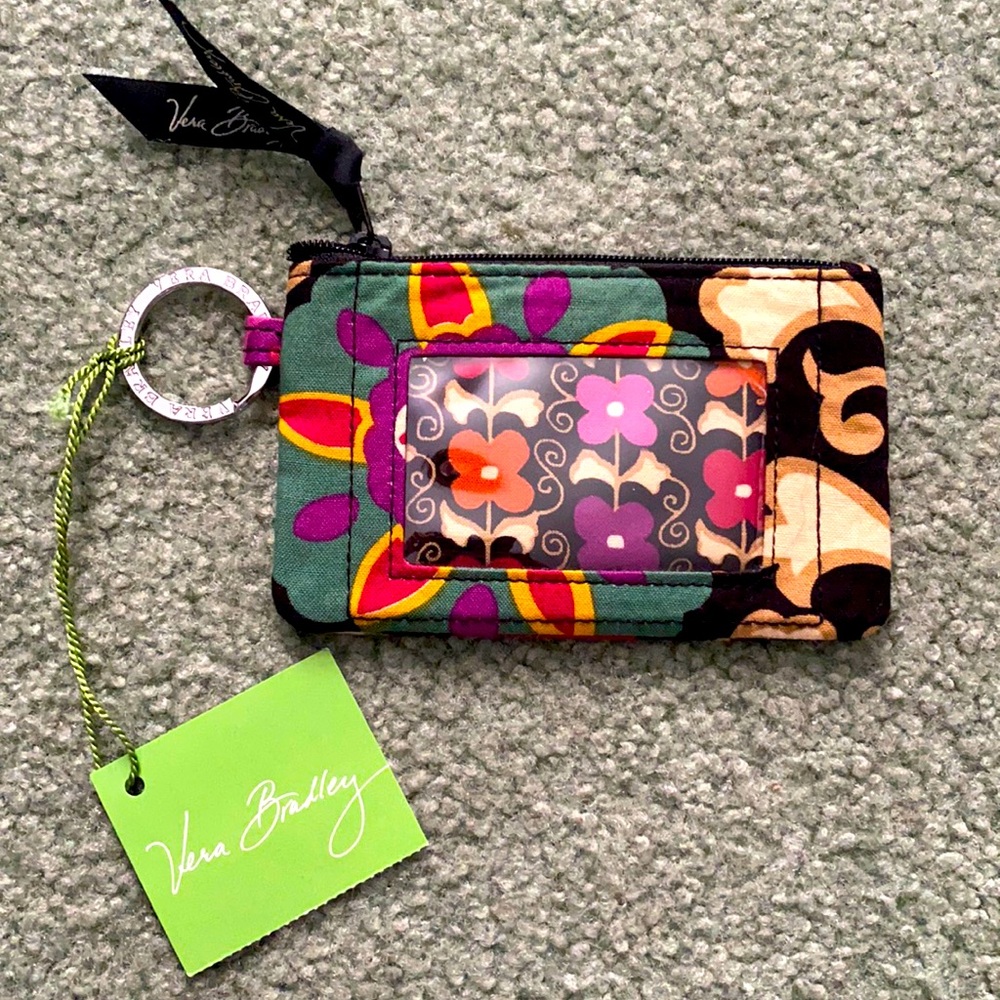 Vera Bradley zip ID case